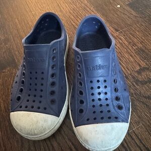 Native Kids Navy Slip-On Water Shoes